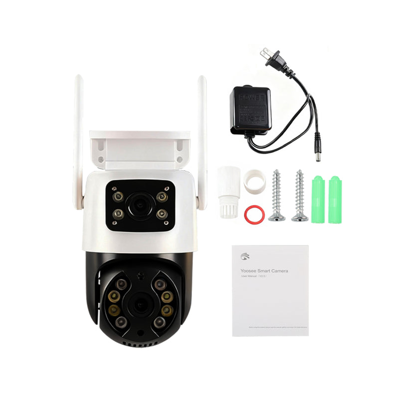 T-DAY IP67 cámara de seguridad impermeable Con Doble lente (6Mpx)