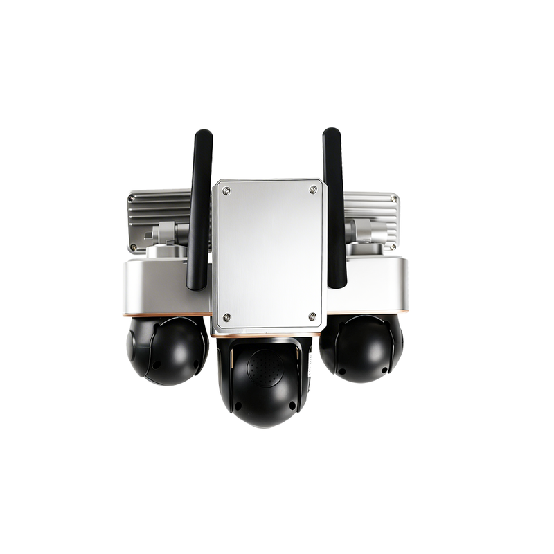 T-DAY Cámara Solar 4G (12MPX) - 3 lentes con 3 luces de 200W - IP67