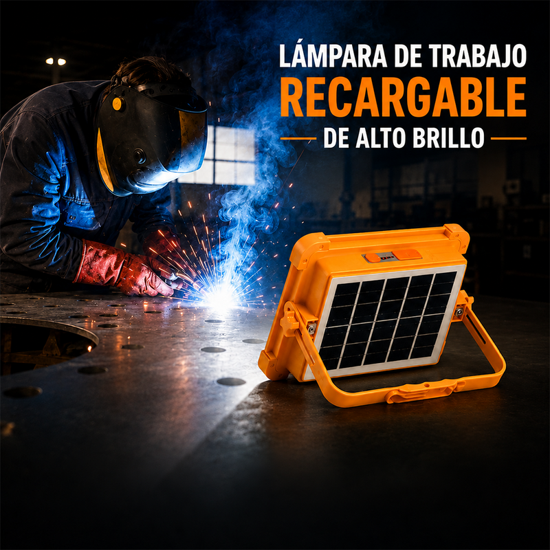T-DAY Reflector Solar de 200W en ABS con 336 luces LED y tres modos de luz