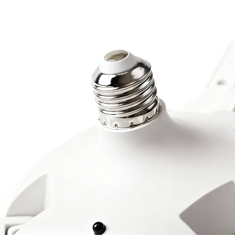 T-DAY 50W Lámpara-Ventilador con 3 cabezas y diseño de dron