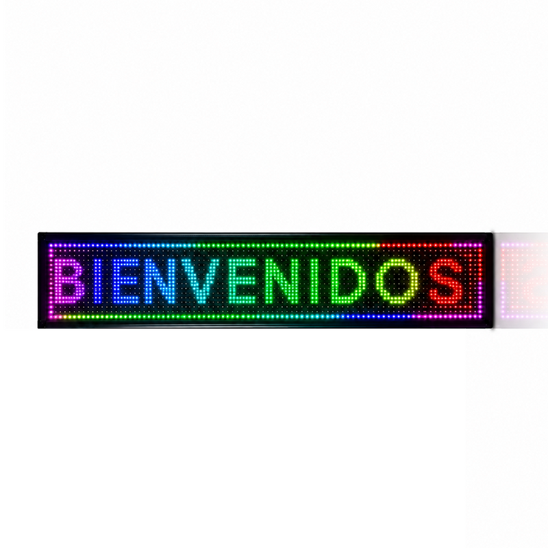 T-DAY Pantalla LED Publicitaria Multicolor con Control por App
