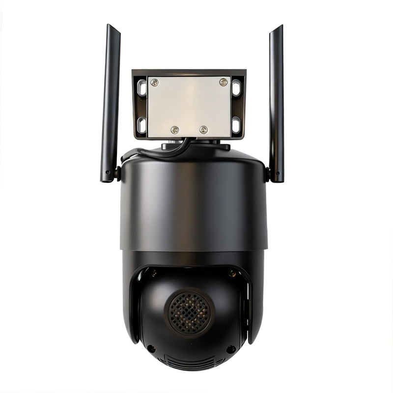 T-DAY Cámara WIFI Exterior Doble Lente 4MP IP67