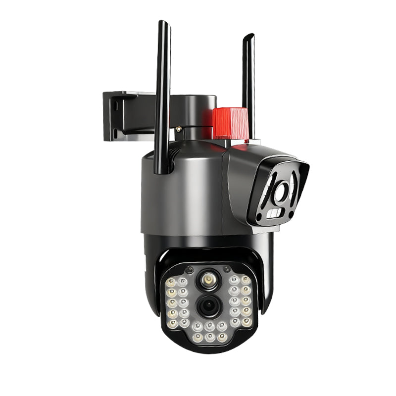 T-DAY 4G/Wi-Fi Cámara de seguridad Con doble lente (8Mpx HD)