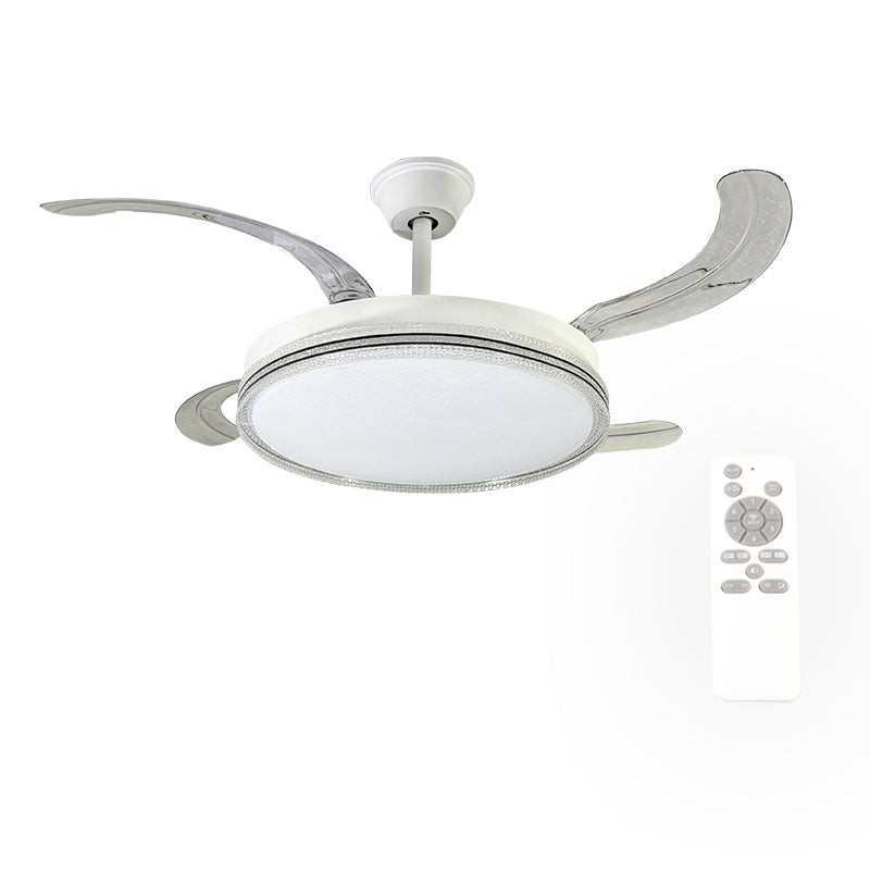 Ventilador de Techo 42'' con Luz 36W y Aspas Invisibles – D030