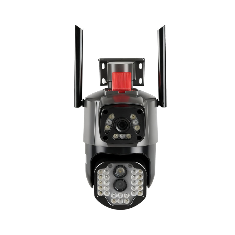 T-DAY 4G/Wi-Fi Cámara de seguridad Con doble lente (8Mpx HD)