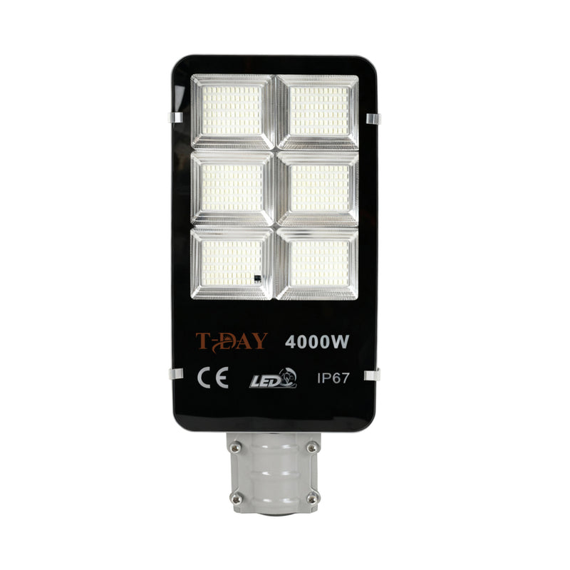 T-DAY Lámpara Solar de 4000W de aluminio fundido, sencilla y compacta