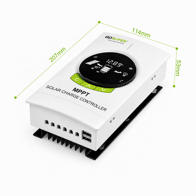 T-DAY Controlador Solar MPPT 40A (12V/24V)