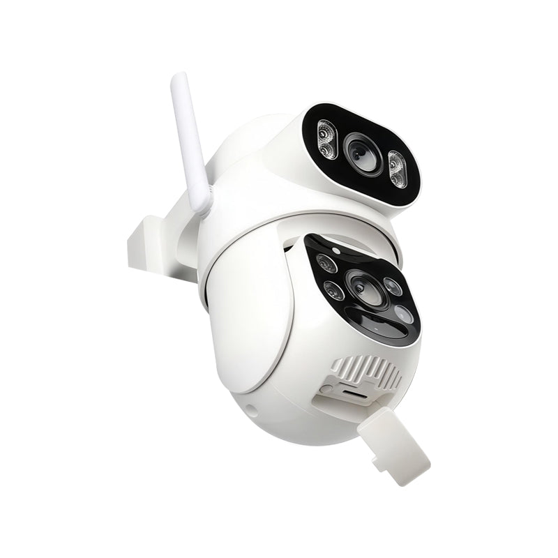 T-DAY 4G Cámara de Seguridad Solar Con doble lente (10Mpx HD)