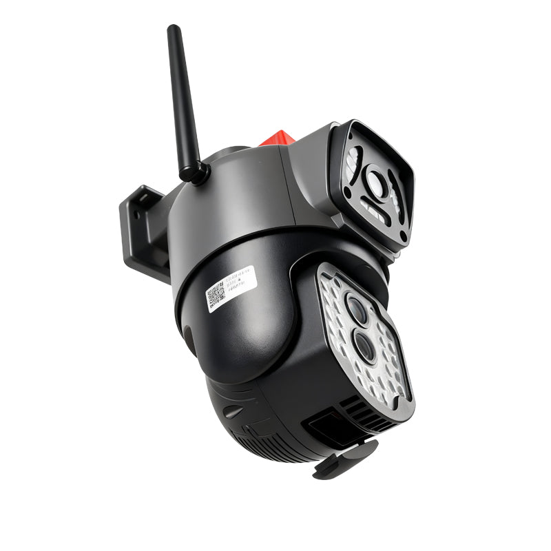 T-DAY 4G/Wi-Fi Cámara de seguridad Con doble lente (8Mpx HD)