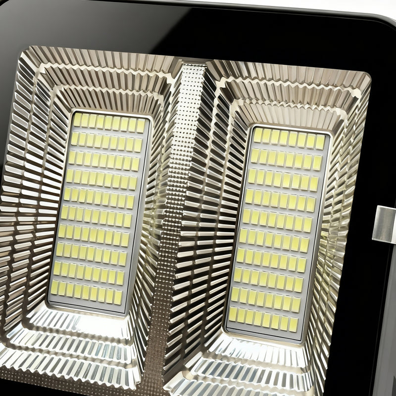 T-DAY Lámpara Solar de 3000W de aluminio fundido, sencilla y compacta