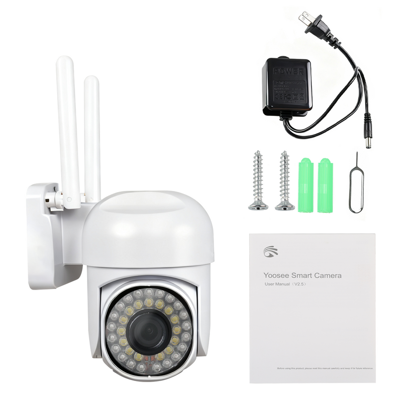 T-DAY IP67 cámara de seguridad impermeable con WiFi (2Mpx)