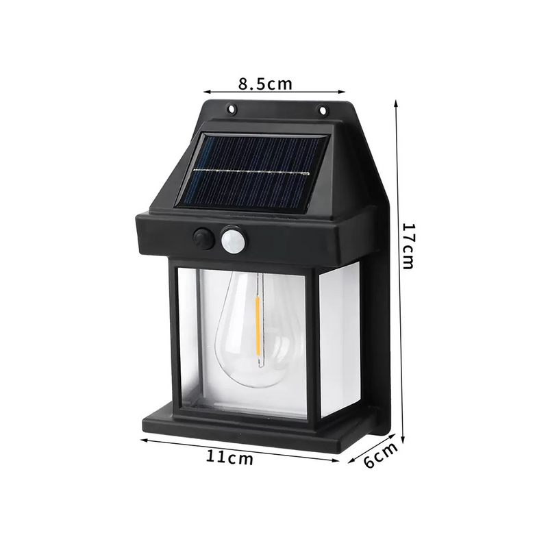 T-DAY Lámpara Solar Decorativa con Sensor de Movimiento - Cálida