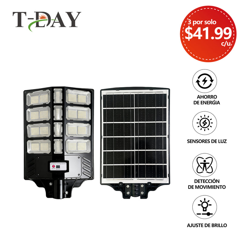 T-DAY Lámpara Solar  pequeña de ángulo amplio de 2000W