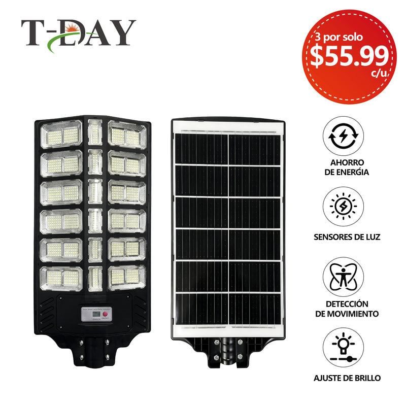 T-DAY Lámpara Solar grande de ángulo amplio de 4000W