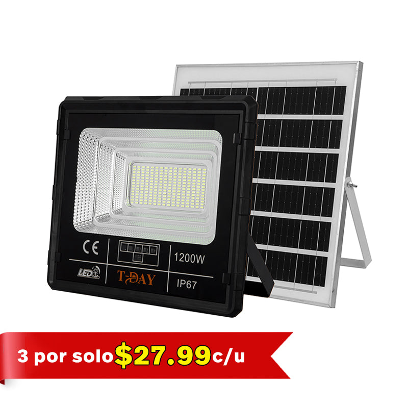 T-DAY Reflector Solar de 1200W en ABS equipado con mando a distancia