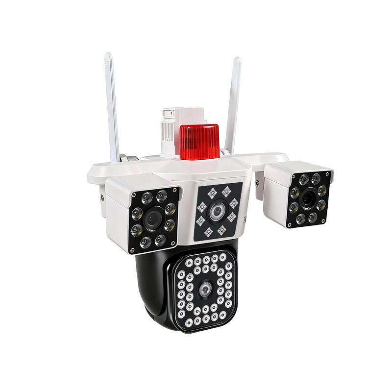 T-DAY Cámara WiFi 12MPX Tres Lentes Yoosee – Visión Nocturna y Audio