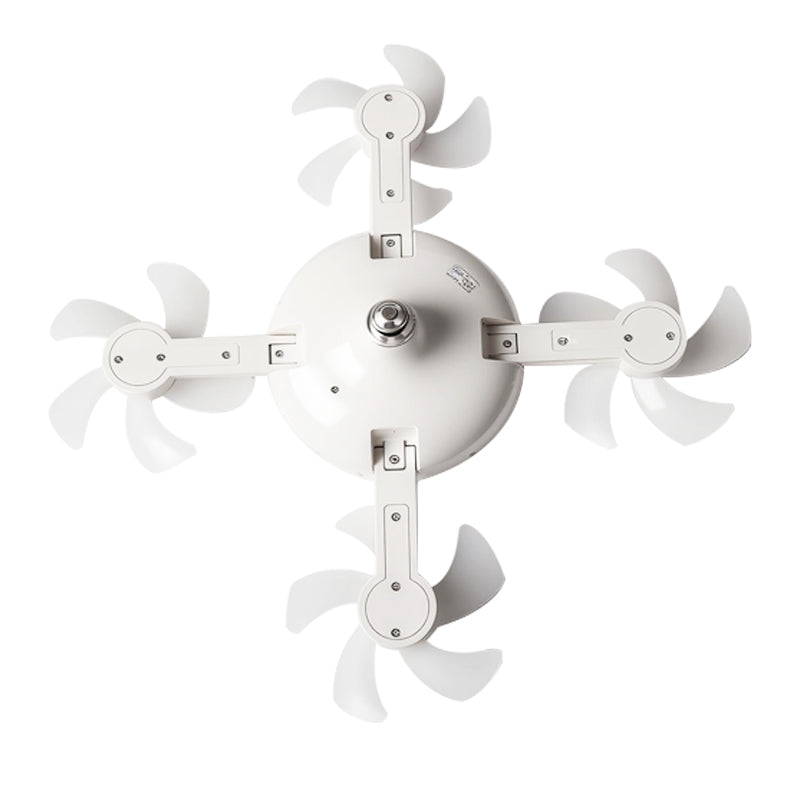 T-DAY 60W Lámpara-Ventilador con 4 cabezas y diseño de dron